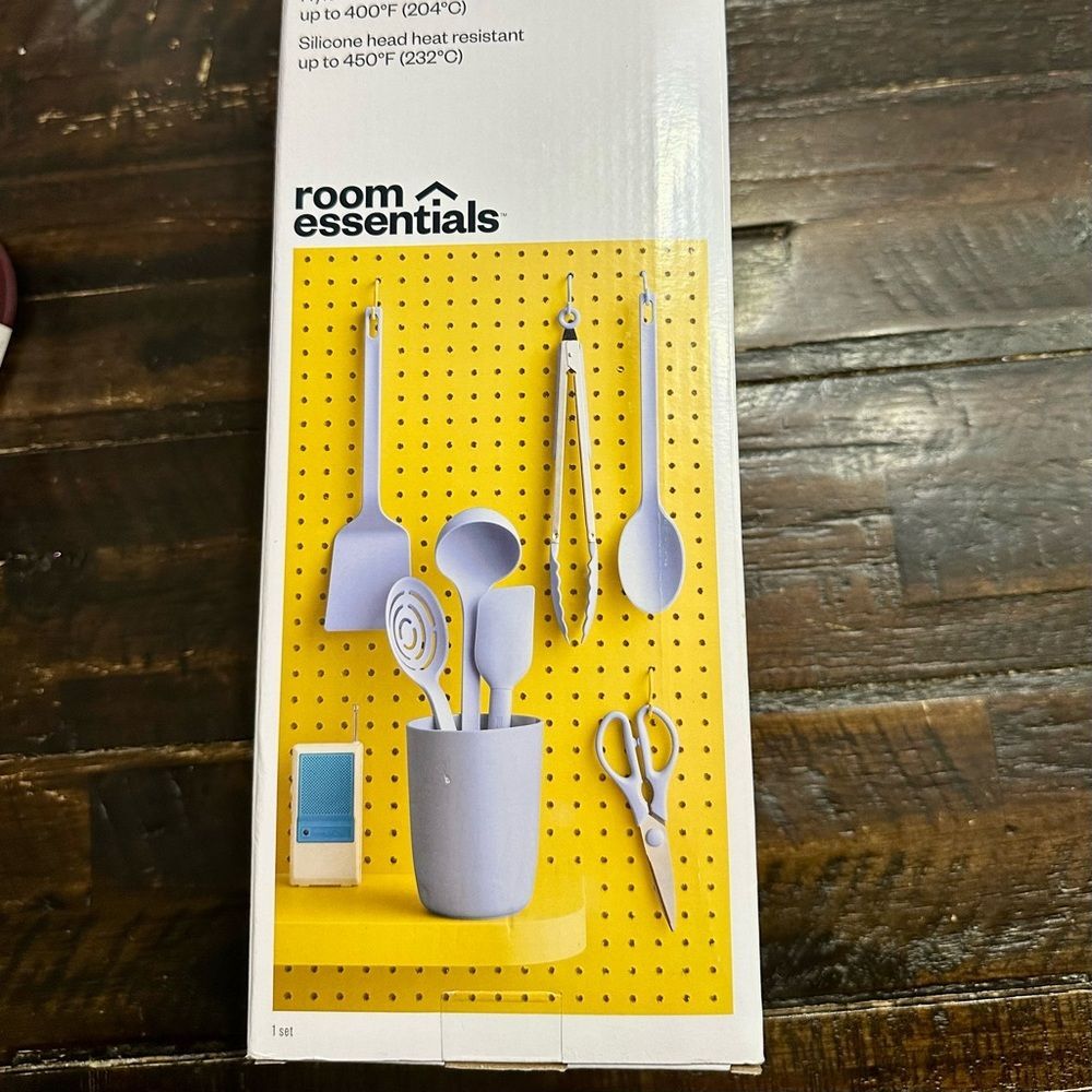 Room Essentials Blue Cooking Utensil Set - Picture 5 of 5